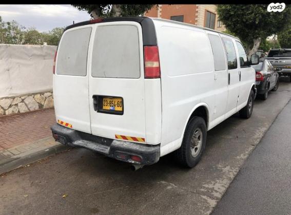 שברולט סוואנה קצר אוט' דיזל + חלונות 6.6 (240 כ''ס) דיזל 2006 למכירה בראשון לציון