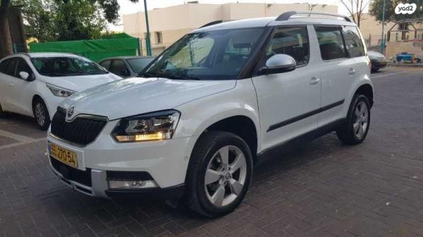 סקודה ייטי / Yeti Elegance אוט' 1.2 (105 כ"ס) בנזין 2015 למכירה בבני ברק