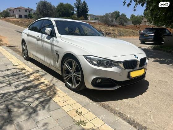 ב.מ.וו סדרה 4 420I Luxury גראן קופה אוט' 2.0 (184 כ"ס) בנזין 2015 למכירה בתל אביב יפו