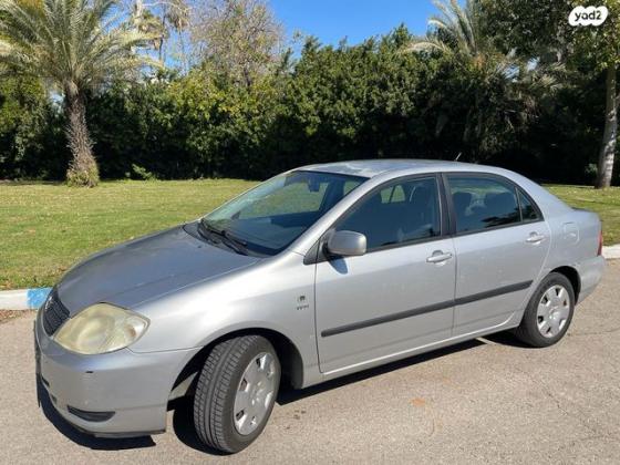 טויוטה קורולה Sun אוט' 1.6 (110 כ''ס) בנזין 2004 למכירה ברעננה