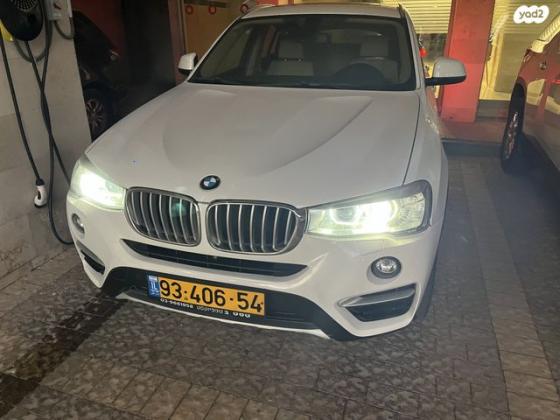 ב.מ.וו X4 4X4 XDRIVE28I Sport אוט' 2.0 (245 כ''ס) בנזין 2016 למכירה בבאר יעקב
