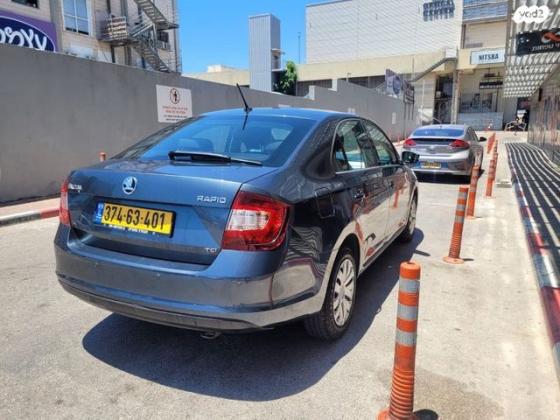 סקודה ראפיד Ambition הצ'בק אוט' 1.0 (95 כ"ס) בנזין 2018 למכירה בנתניה