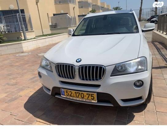 ב.מ.וו X3 4X4 XDRIVE20I Business אוט' 2.0 (184 כ''ס) בנזין 2012 למכירה בנשר