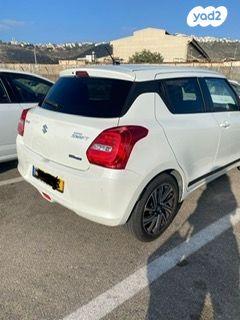 סוזוקי סוויפט GLX אוט' הייבריד 1.2 (83 כ"ס) בנזין 2021 למכירה בטירת כרמל