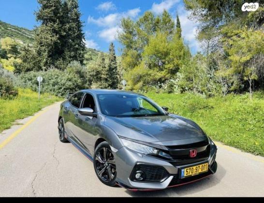 הונדה סיוויק האצ'בק החדשה Sport אוט' 1.5 (182 כ"ס) בנזין 2018 למכירה בנצרת
