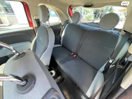 פיאט 500 Pop דואולוג'יק 1.2 (69 כ"ס) [2014 ואילך] בנזין 2017 למכירה בראשון לציון