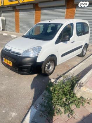 סיטרואן ברלינגו דור 2 (2008-2019) Comfort Plus ידני דיזל + 4 כ"א 1.6 (75 כ''ס) דיזל 2018 למכירה בכפר קאסם