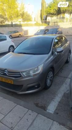 סיטרואן C4 Comfort אוט' 1.6 (120 כ''ס) בנזין 2012 למכירה בירושלים