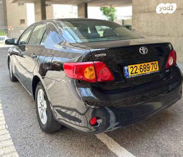 טויוטה קורולה GLI אוט' 1.6 (124 כ''ס) בנזין 2009 למכירה בחיפה