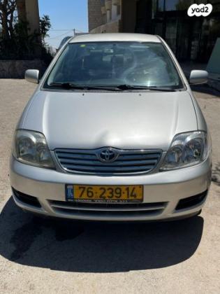 טויוטה קורולה Sun אוט' 1.6 (110 כ''ס) בנזין 2006 למכירה במגאר