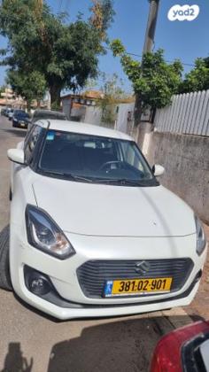 סוזוקי סוויפט GLX אוט' 1.2 (90 כ"ס) בנזין 2018 למכירה ברעננה