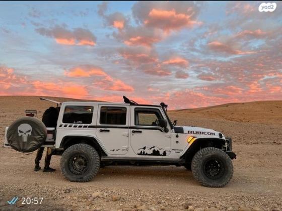 ג'יפ / Jeep רנגלר ארוך 4X4 Rubicon אוט' 3.6 (280 כ''ס) בנזין 2018 למכירה בכפר ברא