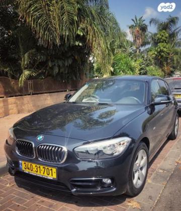 ב.מ.וו סדרה 1 118I Sport אוט' 5 דל' 1.5 (136 כ"ס) בנזין 2018 למכירה בנתניה