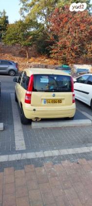 פיאט פנדה Dynamic ידני 1.2 (69 כ"ס) בנזין 2007 למכירה בחיפה