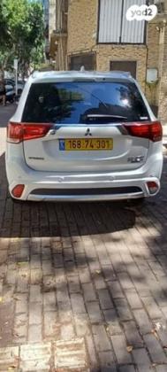 מיצובישי אאוטלנדר PHEV 4X4 Luxury הייבריד אוט' 5 מק' 2.0 (121 כ"ס) היברידי חשמל / בנזין 2018 למכירה בחיפה