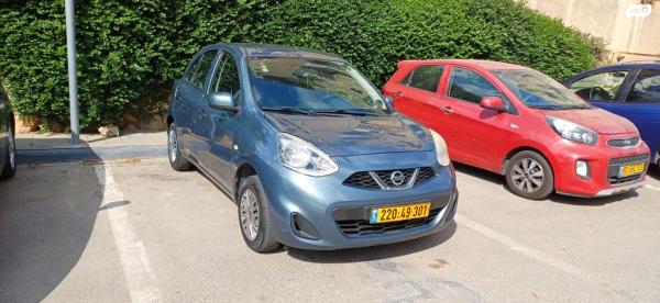 ניסאן מיקרה Visia ידני 1.2 (80 כ''ס) בנזין 2019 למכירה בתל אביב יפו
