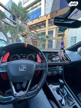 סיאט לאון FR Plus אוט' 5 דל' 1.8 (180 כ"ס) בנזין 2018 למכירה בבוקעתא