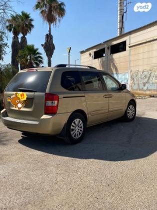 קיה קרניבל LX אוט' 7 מק' 2.7 (189 כ''ס) בנזין 2010 למכירה בבאר שבע