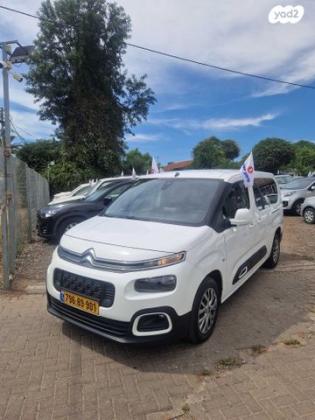 סיטרואן ברלינגו דור 3 (2018 ואילך) Shine אוט' דיזל 7 מק' 1.5 (130 כ''ס) דיזל 2020 למכירה בפרדס חנה כרכור