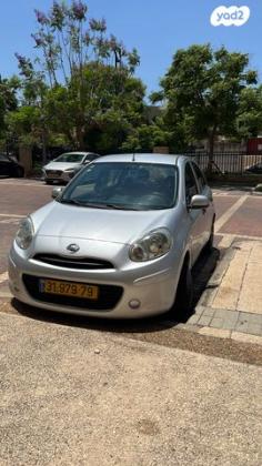 ניסאן מיקרה Visia ידני 1.2 (80 כ''ס) בנזין 2012 למכירה בבאר יעקב