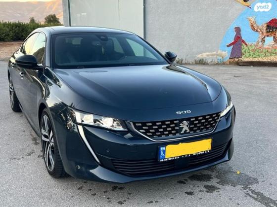 פיג'ו 508 FastBack GT אוט' 1.6 (225 כ''ס) בנזין 2020 למכירה בפצאל