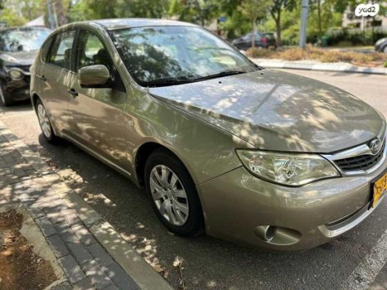 סובארו B3 האצ'בק R אוט' 1.5 (107 כ''ס) בנזין 2008 למכירה בגבעת שמואל