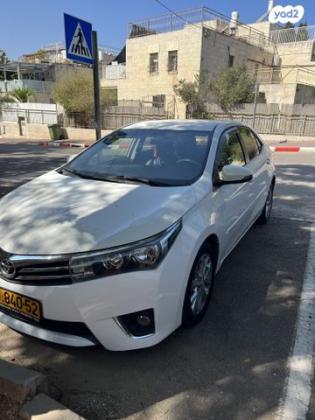 טויוטה קורולה GLI ידני 1.6 (132 כ''ס) בנזין 2013 למכירה בירושלים