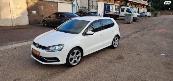 פולקסווגן פולו Comfortline ידני 1.2 (90 כ''ס) בנזין 2015 למכירה בנתניה