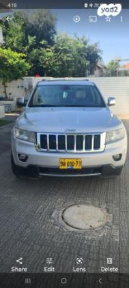 ג'יפ / Jeep גרנד צ'ירוקי 4X4 Limited אוט' 3.6 (282 כ''ס) בנזין 2011 למכירה ברעננה