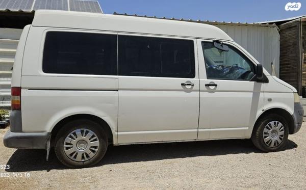 פולקסווגן טרנספורטר מסחרי/נוסעים קצר ידני דיזל 1.9 (102 כ''ס) דיזל 2008 למכירה בערד