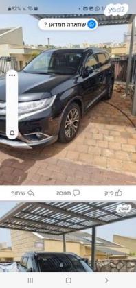מיצובישי אאוטלנדר Instyle אוט' 7 מק' 2.0 (150 כ"ס) בנזין 2018 למכירה ביאנוח ג'ת