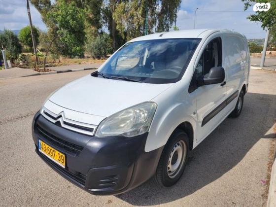 סיטרואן ברלינגו דור 2 (2008-2019) Maxi ידני דיזל 3 דל' 1.6 (90 כ"ס) דיזל 2016 למכירה בעפולה