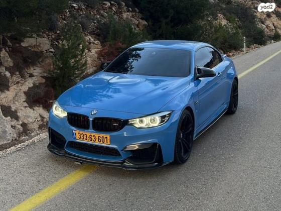 ב.מ.וו M4 Luxury קבריולט אוט' 3.0 (431 כ"ס) בנזין 2018 למכירה בכרמיאל