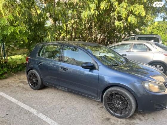 פולקסווגן גולף Trendline אוט' 5 דל' 1.4 (122 כ"ס) [2008-2013] בנזין 2010 למכירה באשקלון