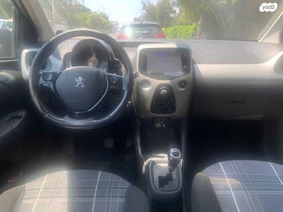 פיג'ו 108 Active רובוטית 1.0 (69 כ''ס) בנזין 2018 למכירה ברמת השרון