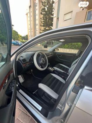 אאודי A4 אוט' 2.0 (200 כ''ס) בנזין 2008 למכירה בתל אביב יפו