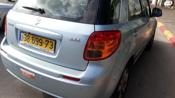 סוזוקי SX4 GLX-HB הצ'בק אוט' 1.6 (119 כ''ס) בנזין 2010 למכירה ברחובות
