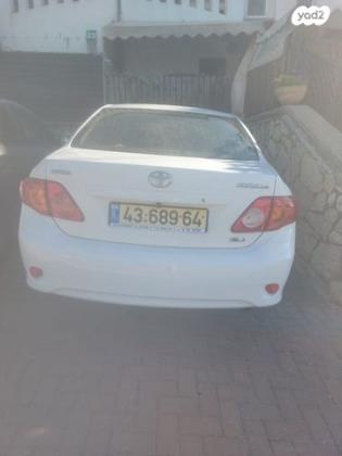 טויוטה קורולה GLI רובוטית 1.6 (124 כ"ס) בנזין 2008 למכירה באריאל