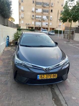 טויוטה קורולה Sun אוט' 1.6 (132 כ"ס) בנזין 2017 למכירה בעכו
