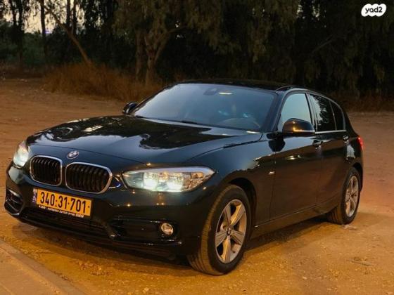 ב.מ.וו סדרה 1 118I Sport אוט' 5 דל' 1.5 (136 כ"ס) בנזין 2018 למכירה בנתניה