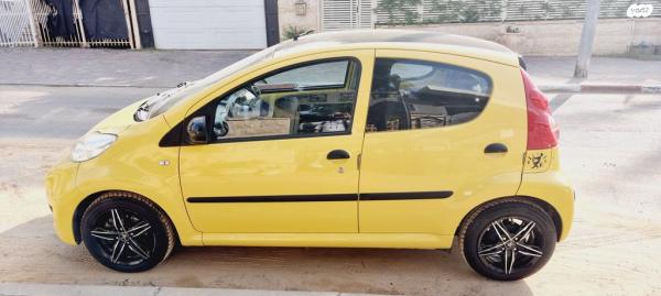 פיג'ו 107 Trendy ידני 1.0 (70 כ''ס) בנזין 2011 למכירה בבאר שבע