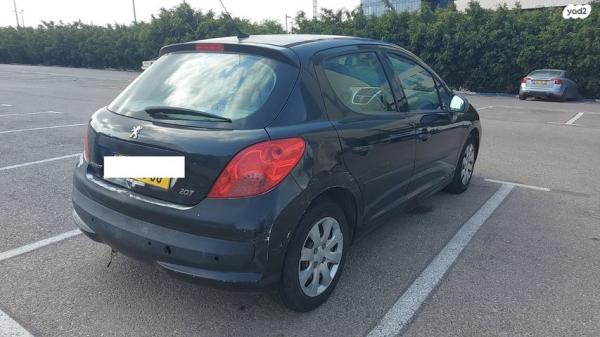 פיג'ו 207 Trendy אוט' 1.6 (120 כ"ס) בנזין 2009 למכירה באלפי מנשה