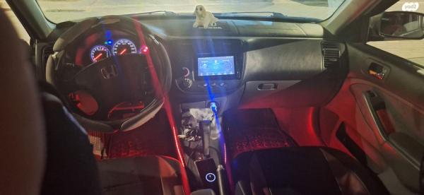 הונדה סיוויק (עד 2006) ES אוט' 1.6 (110 כ''ס) בנזין 2004 למכירה באשדוד