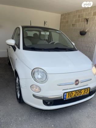 פיאט 500 Lounge דואולוג'יק 1.2 (69 כ"ס) בנזין 2015 למכירה בדאלית אל כרמל