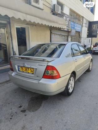 טויוטה קורולה GLI אוט' 1.6 (110 כ''ס) בנזין 2006 למכירה בכפר מנחם