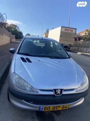 פיג'ו 206 One Line PK אוט' 1.6 (110 כ''ס) בנזין 2008 למכירה בכרמיאל