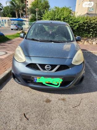 ניסאן מיקרה Visia ידני 1.2 (80 כ''ס) בנזין 2015 למכירה בעכו