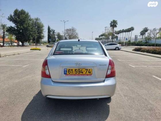 יונדאי אקסנט (עד 2012) GL אוט' 1.4 (97 כ''ס) בנזין 2010 למכירה ברחובות