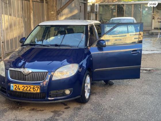 סקודה פאביה Sport ידני 1.6 (105 כ''ס) בנזין 2009 למכירה בירושלים