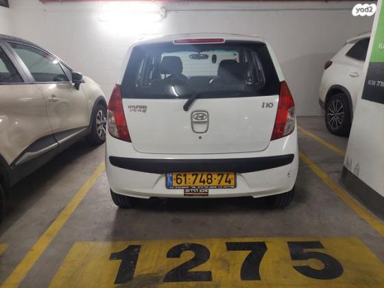 יונדאי i10 GL אוט' 1.2 (87 כ"ס) בנזין 2011 למכירה בתל אביב יפו